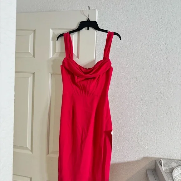 open lace back dress Dalton Backless Crochet Maxi Dress main image 0